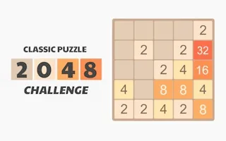 Play 2048 Classic Puzzle - Challenge online free