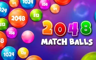 Play 2048 Match Balls online free