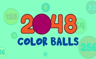 Play 2048ColourBalls online free
