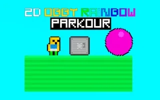 Play 2D Obby Rainbow Parkour online free