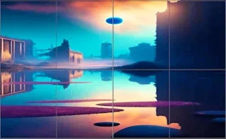 Play Abandoned places Picture Tile Quest online free