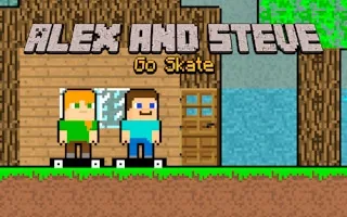 Play Alex and Steve Go Skate online free
