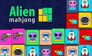 Play Alien Mahjong online free