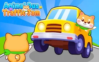 Play Animal Bus Traffic Jam online free