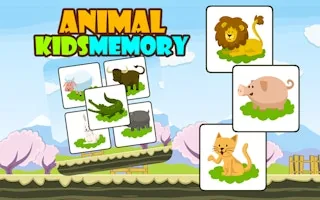 Play Animal Kids Memory online free