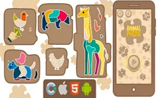 Play Animal Puzzle online free