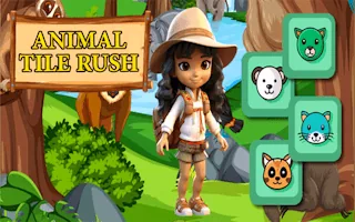 Play Animal Tile Rush online free