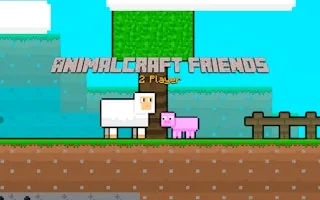 Play AnimalCraft Friends 2 Player online free