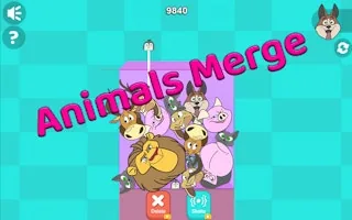 Play Animals Merge online free
