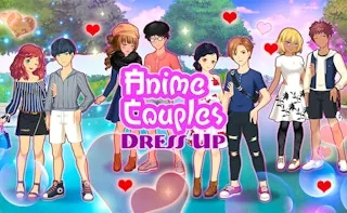 Play Anime Couple Dress Up online free