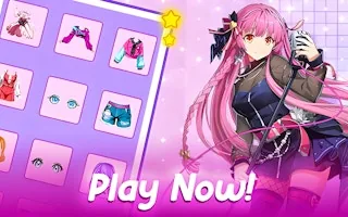 Anime Dress Up Moe Girl Games