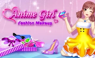 Play Anime Girl Fashion Make Up online free