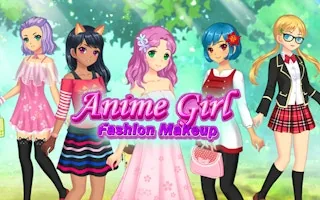 Play Anime Girls Fashion Makeup online free