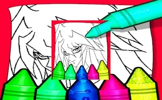 Play Anime Vampire Girl Coloring Pages online free