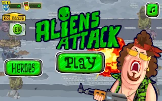 Play Aliens Attack online free