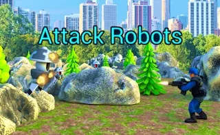 Play Attack Robots online free