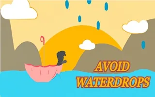 Play Avoid Waterdrops online free
