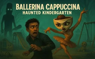 Play Ballerina Cappuccina Haunted Kindergarten online free