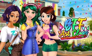 Play BFF Art Class online free
