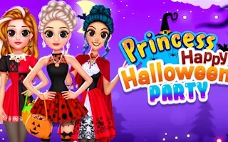 Play Princess Happy Halloween Party online free