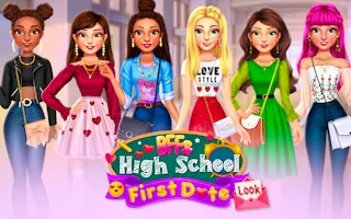 Play BFFs High School First Date Look online free