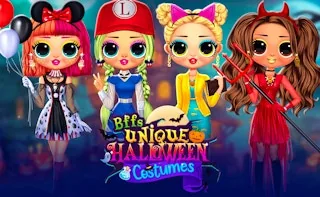 Play BFFs Unique Halloween Costumes online free