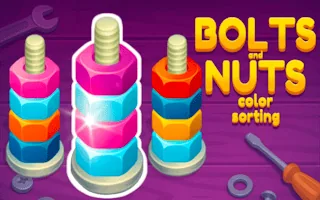 Play Bolts and Nuts - Color Sorting online free