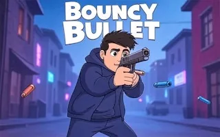 Play Bouncy Bullet - Physics Puzzles online free