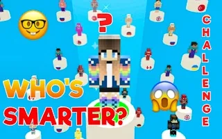 Play Brain IQ test Mincraft Quiz online free
