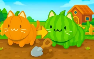 Brainrot Garden. Merge Cats