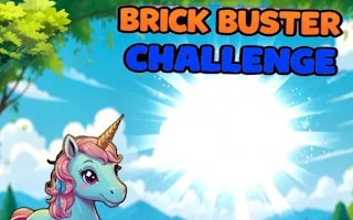 Play Brick Buster Unicorn Challenge online free