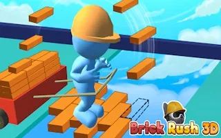 Play Brick Rush 3D online free