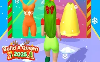 Play Build A Queen Christmas Beauty online free