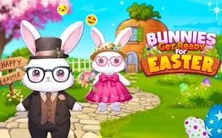 Play Bunnies Get Ready for Easter online free