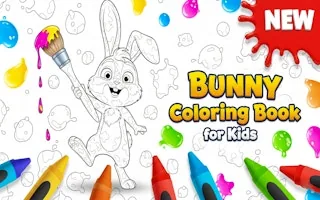 Play Bunny Coloring Book for Kids online free