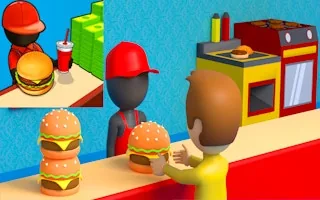 Burger Cafe Idle Tycoon