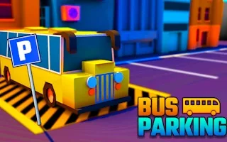 Play Bus Parking City 3D online free