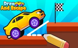 Play Car Games Draw And Escape online free