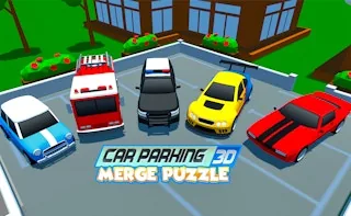 Play Car Parking 3D Merge Puzzle online free