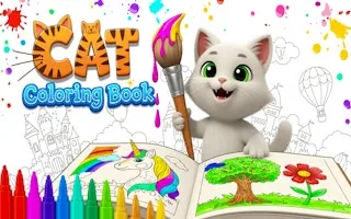 Play Cat Coloring Book online free