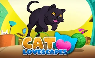 Play Cat Lovescapes online free