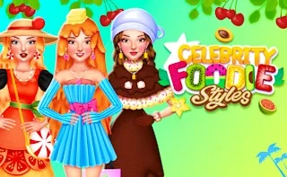 Play Celebrity Foodie Style online free