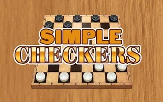 Play Simple Checkers online free