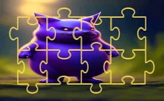 Play Chibi Totoro Tile Picture Challenge online free