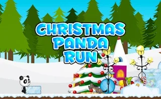 Play Christmas Panda Run online free