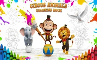 Play Circus Animals Coloring Book online free
