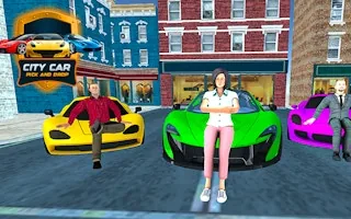 Play City Car Pick And Drop online free