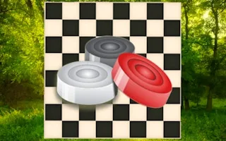 Play Classic Checkers Forest online free