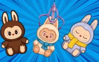 Play Claw & Merge Labubu Drop online free