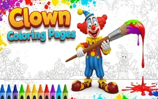 Play Clown Coloring Pages online free